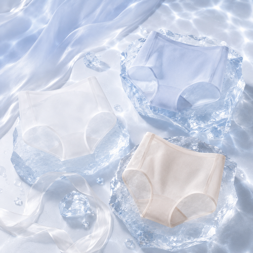 Ice Silk Seamless Disposable Underwear