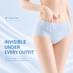 Ice Silk Seamless Disposable Underwear for Women